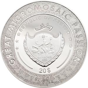 Palau / Silver Three Ounces 2017 Birth of Venus - obverse photo