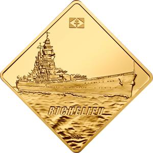 Palau / Gold Two and a Half Ounces 2009 Richelieu - reverse photo