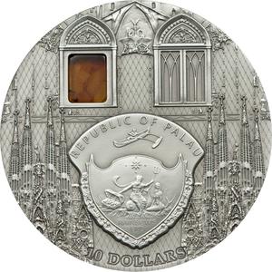 Palau / Silver Two Ounces 2010 Sagrada Familia - obverse photo