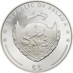 Silver Ounce 2018 Summer of Love: Photo Coin, Palau, Silver Ounce 2018 Summer of Love / thumbnail