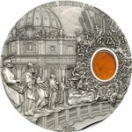 Silver Two Ounces 2013 Mineral Art - St Peter’s Basilica: Photo Coin, Palau, Silver Two Ounces 2013 Mineral Art - St Peter’s Basilica / thumbnail