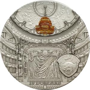 Palau / Silver Two Ounces 2014 L’Opéra Garnier - obverse photo