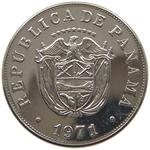 Five Centesimos 1971: Photo Coin, Panama, Five Centesimos 1971 / thumbnail