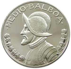 Panama / Half Balboa 1971 - reverse photo