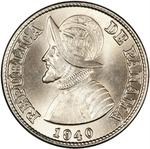 Two and a Half Centesimos 1940: Photo Coin, Panama, Two and a Half Centesimos 1940 / thumbnail