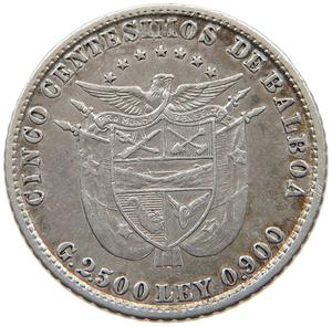 Panama / Five Centesimos 1904 - obverse photo