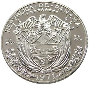 Panama / One Balboa 1971 - obverse photo