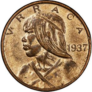 Panama / One Centesimo 1937 - obverse photo