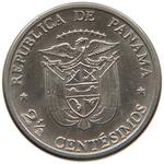 Two and a Half Centesimos 1973: Photo Coin, Panama, Two and a Half Centesimos 1973 / thumbnail