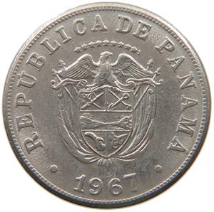 Panama / Five Centesimos 1967 - obverse photo