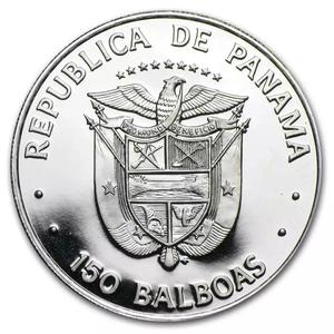 Panama / Platinum 150 Balboas 1976 - obverse photo
