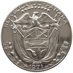 Quarter Balboa 1971: Photo Coin, Panama, Quarter Balboa 1971 / thumbnail