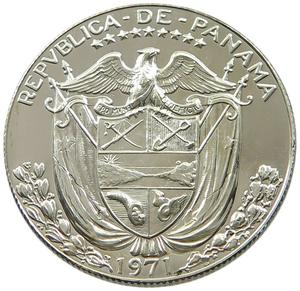 Panama / Half Balboa 1971 - obverse photo