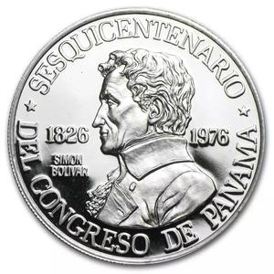Panama / Platinum 150 Balboas 1976 - reverse photo