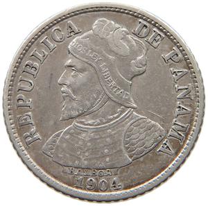 Panama / Five Centesimos 1904 - reverse photo
