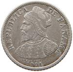 Five Centesimos 1904: Photo Coin, Panama, Five Centesimos 1904 / thumbnail