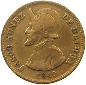 Panama / One and a Quarter Centesimos 1940 - reverse photo