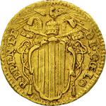 Half Zecchino 1746: Photo Coin, Papal States, Half Zecchino 1746 / thumbnail