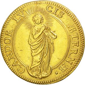Papal States / Doppia Scudo 1668 - reverse photo