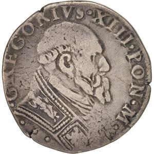 Papal States / Testone 1575 - obverse photo