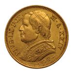 Twenty Lire 1870: Photo Coin, Papal States, Twenty Lire 1870 / thumbnail