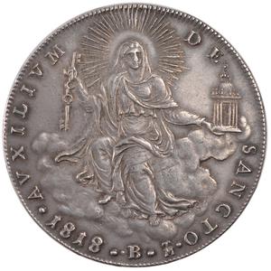 Papal States / Scudo 1818 - obverse photo