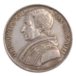 Papal States / Scudo 1833 - obverse photo
