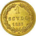 Scudo 1853: Photo Coin, Papal States, Scudo 1853 / thumbnail