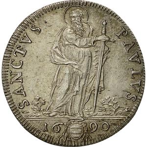 Papal States / Giulio 1690 - reverse photo