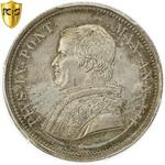 Fifty Baiocchi 1853: Photo Coin, Papal States, Fifty Baiocchi 1853 / thumbnail