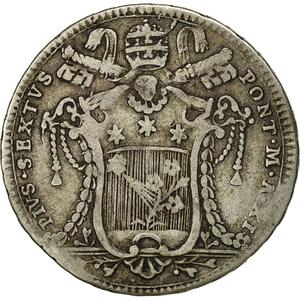 Papal States / Testone 1786 - obverse photo