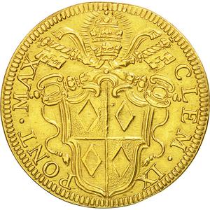 Papal States / Doppia Scudo 1668 - obverse photo