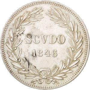 Papal States / Scudo 1846 - reverse photo