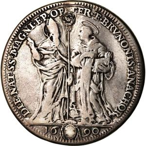 Papal States / Testone 1690 - reverse photo