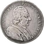 Scudo 1753: Photo Coin, Papal States, Scudo 1753 / thumbnail