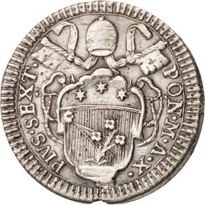 Papal States / Grosso 1784 - obverse photo