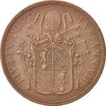 Five Baiocchi 1853: Photo Coin, Papal States, Five Baiocchi 1853 / thumbnail