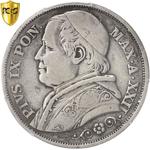 Two Lire 1868: Photo Coin, Papal States, Two Lire 1868 / thumbnail