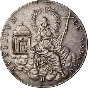 Papal States / Scudo 1829 Sede Vacante - reverse photo
