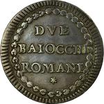 Two Baiocchi 1794: Photo Coin, Papal States, Two Baiocchi 1794 / thumbnail