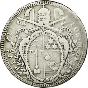 Papal States / Scudo 1800 - reverse photo