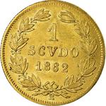 Scudo 1862: Photo Coin, Papal States, Scudo 1862 / thumbnail