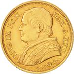 Twenty Lire 1868: Photo Coin, Papal States, Twenty Lire 1868 / thumbnail