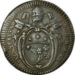 Two Baiocchi 1794: Photo Coin, Papal States, Two Baiocchi 1794 / thumbnail
