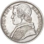 Scudo 1854: Photo Coin, Papal States, Scudo 1854 / thumbnail