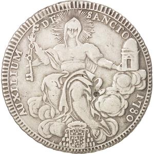 Papal States / Scudo 1780 - obverse photo