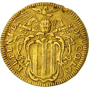 Papal States / Zecchino 1746 - reverse photo