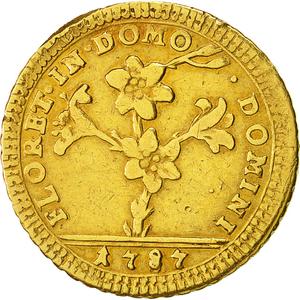 Papal States / Thirty Paoli 1787 - reverse photo