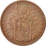 Five Baiocchi 1852: Photo Coin, Papal States, Five Baiocchi 1852 / thumbnail