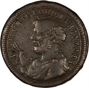 Papal States / Two and a Half Baiocchi 1796 - obverse photo